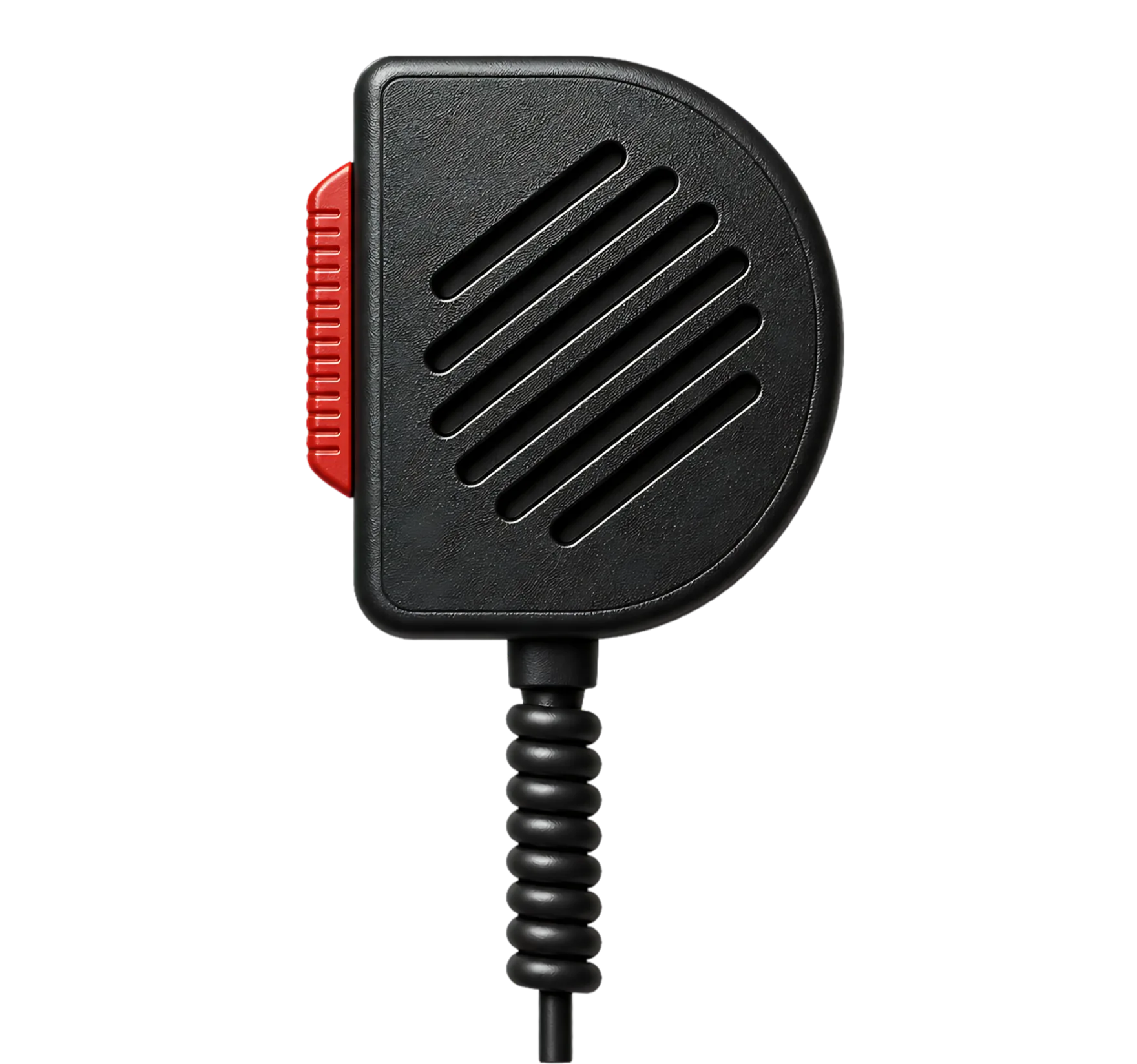The Dispatch push-to-talk microphone